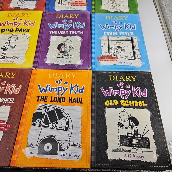 Diary of a Wimpy Kid Book 1-10 Jeff Kinney Hardcover Reader Series Chapter Lot 9 - Picture 7 of 15